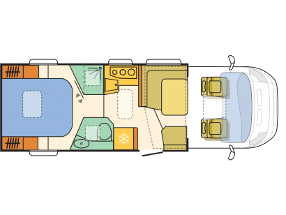 Adria Matrix Supreme 670 SC dag