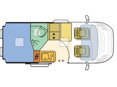 Adria Twin T 540 SPT dag 2018 Duijndam Delft Caravans Campers